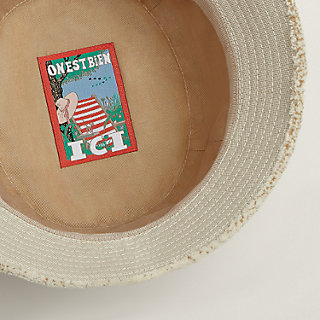 Calvi Effrangee bucket hat | Hermès Greece